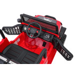 Elektrické autíčko Jeep BEAST 4x4 - MP3 - červené